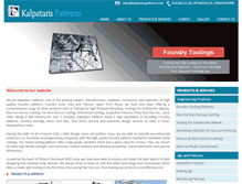 Tablet Screenshot of kalpatarupatterns.com